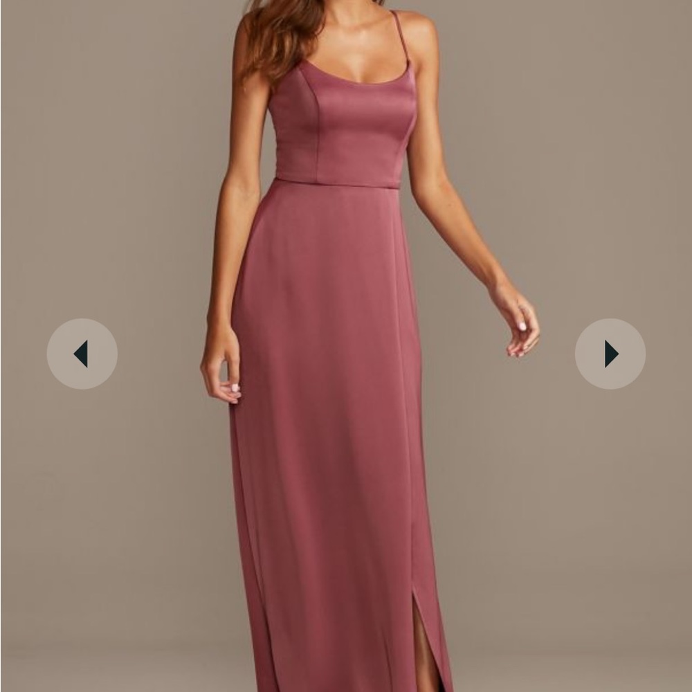 David's Bridal Formal Dress in Chianti